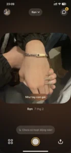 Vòng tay chiếu ảnh khắc laser MyCrush photo review